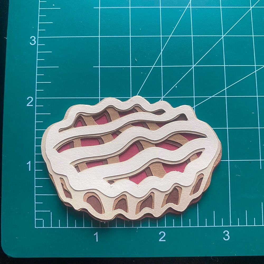 3D Magnet Apple Pie